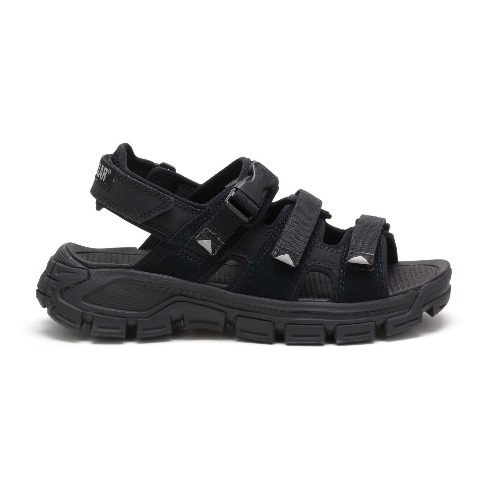 Men's Caterpillar Progressor Buckle Sandals Black Ireland WJLE27601